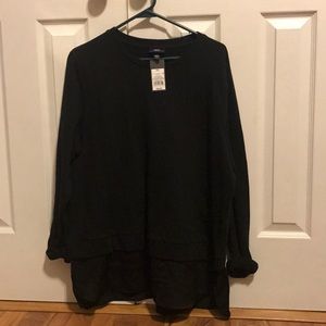 Mossimo Black Sweatershirt